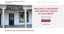 Desktop Screenshot of businessandshipping.com